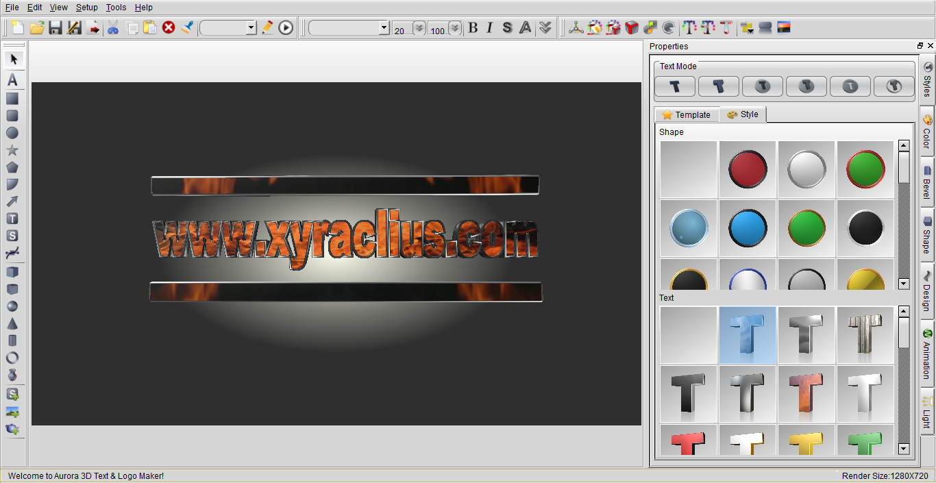 Aurora 3D Animation Maker 14 Crack Serial Key Free Download
